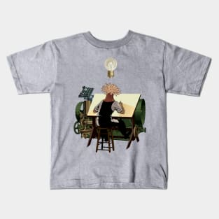 The aspirant to draftsman Kids T-Shirt